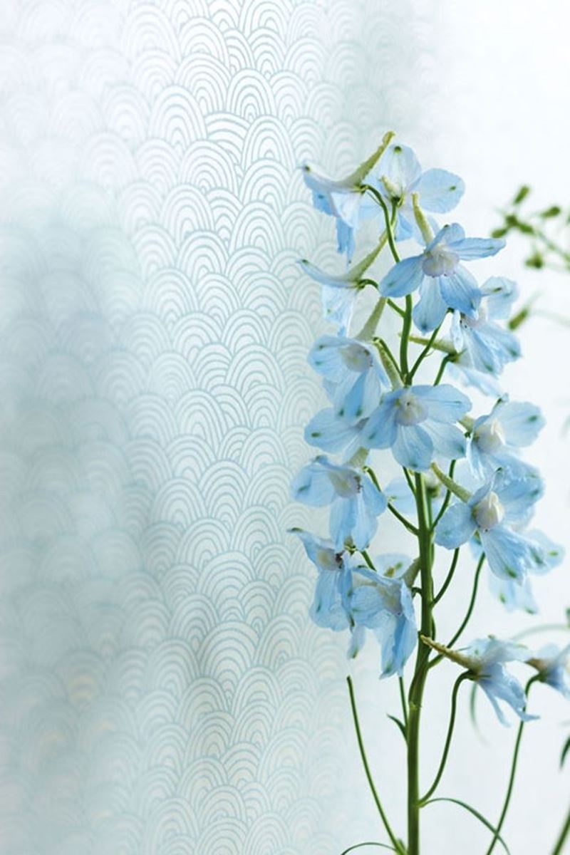 Color Relation Product Pip Studio Shanghai Bows Non-Woven Wallpaper Blue