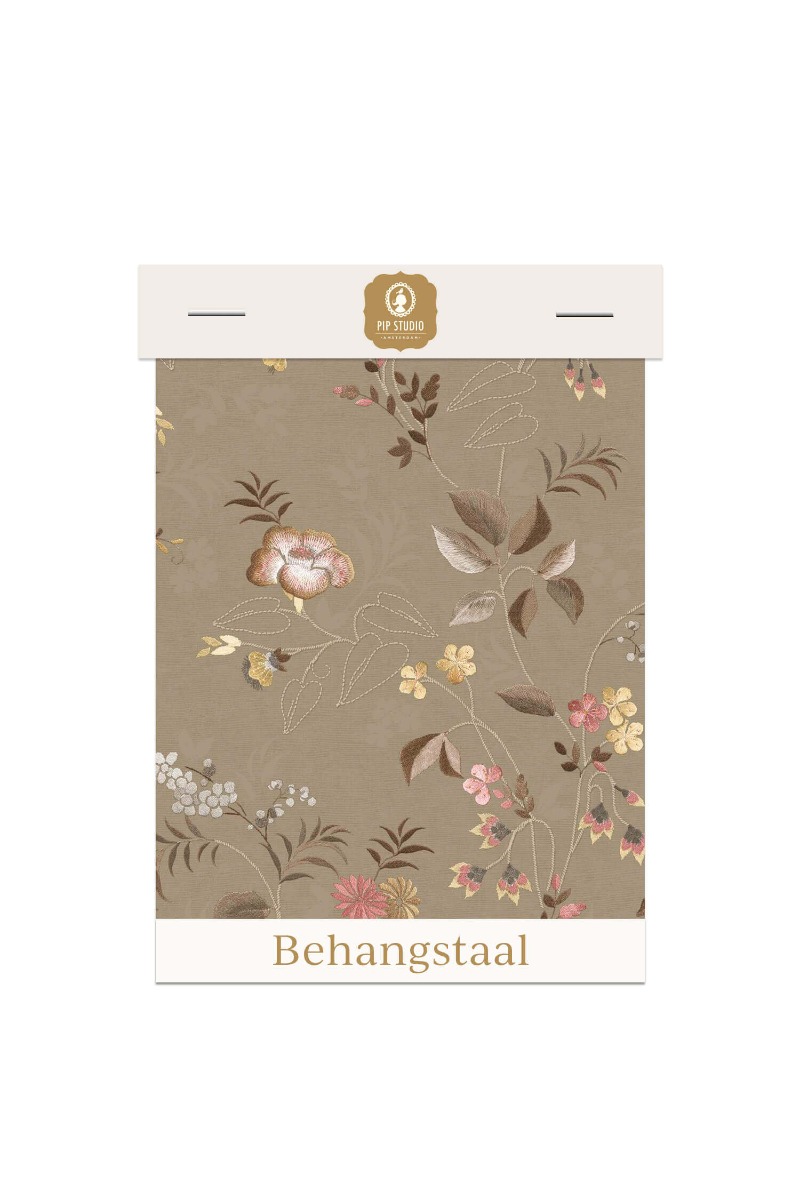 Color Relation Product Behangstaal Tokyo Blossom Khaki