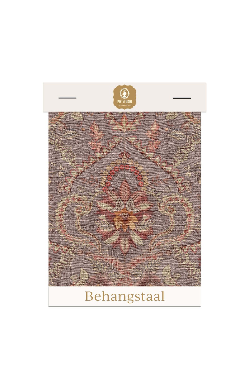 Color Relation Product Behangstaal Saluti Mauve