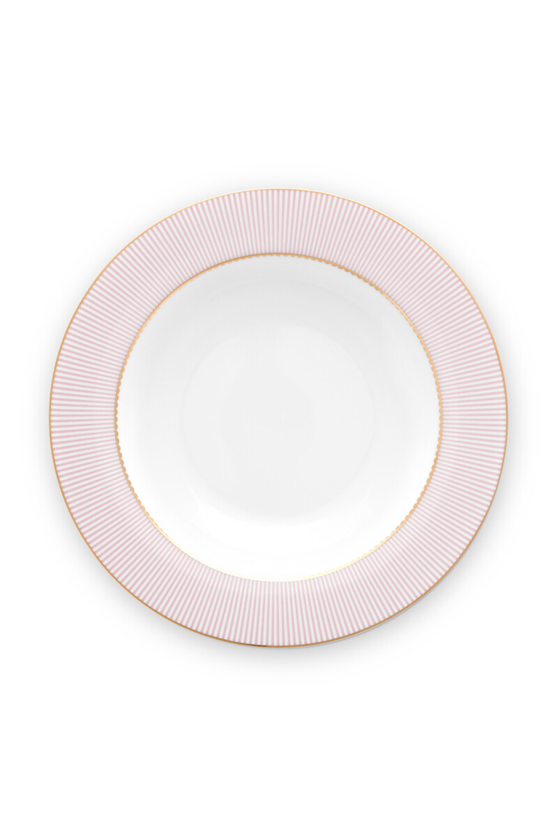 Color Relation Product La Majorelle Deep Plate Pink 21.5 cm