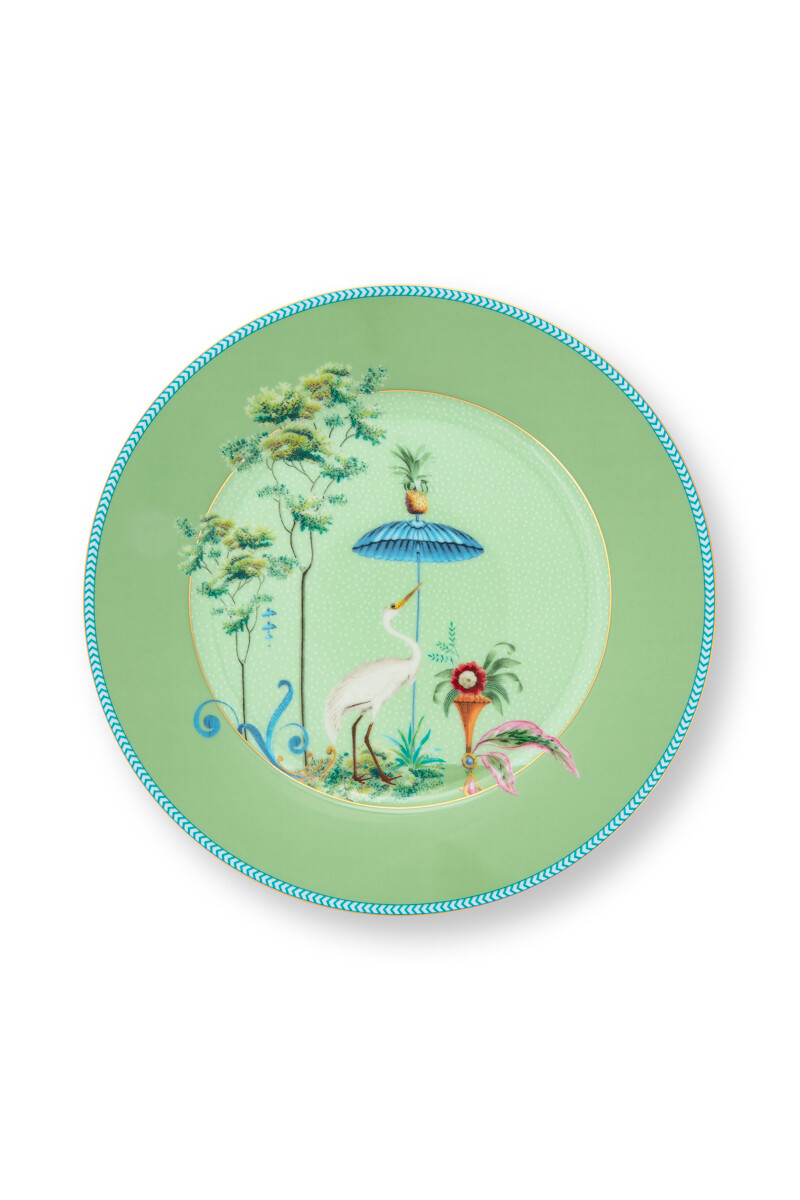 Color Relation Product Jolie Breakfast Plate Green 21 cm