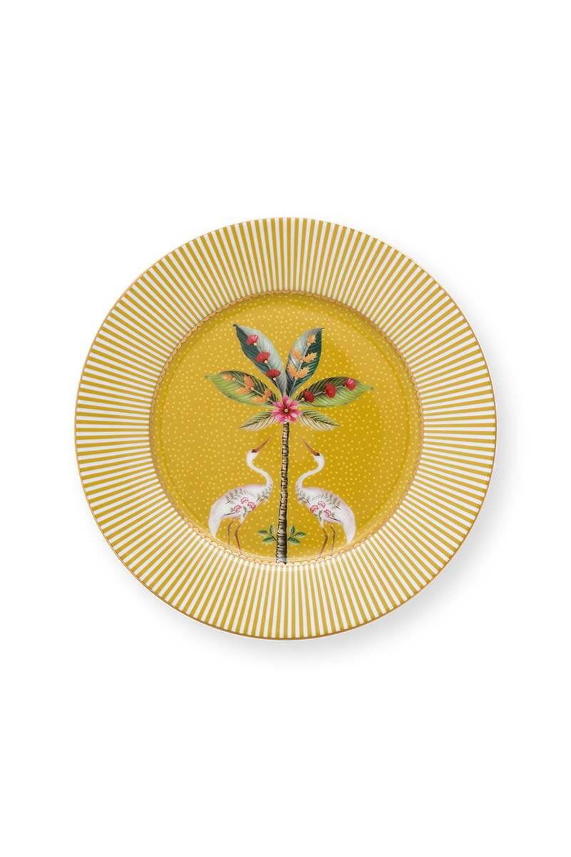 Color Relation Product La Majorelle Pastry Plate Yellow 17cm