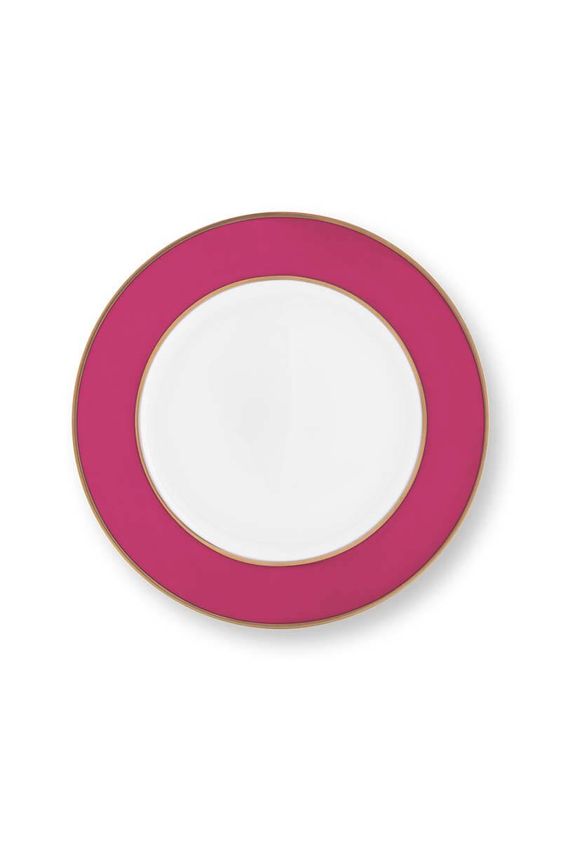 Color Relation Product Pip Chique Pastry Plate Pink 17cm