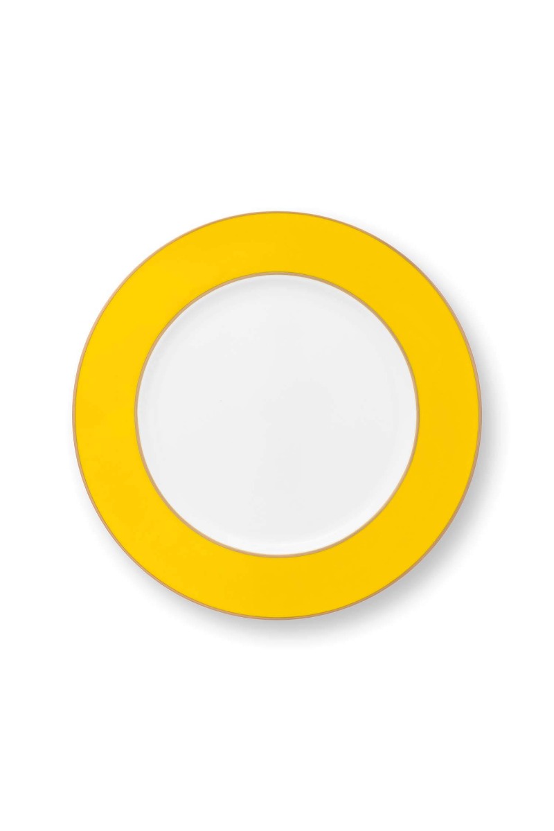 Color Relation Product Pip Chique Dinner Plate Yellow 28cm