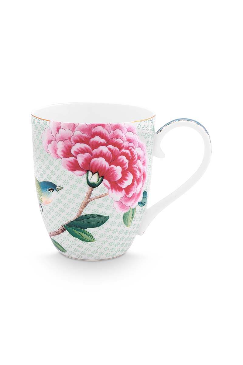 Color Relation Product Blushing Birds Tasse XL Weiß