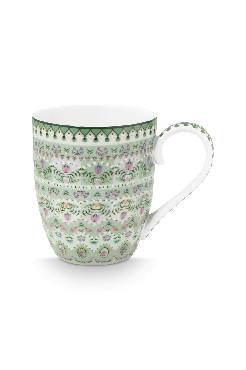 Color Relation Product Mug XL Lily&Lotus Moon Delight Light Green