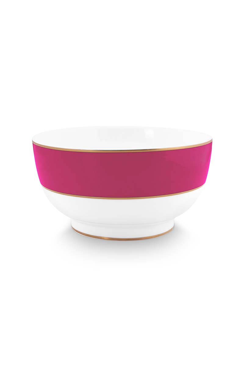 Color Relation Product Pip Chique Bowl Pink 20.5cm