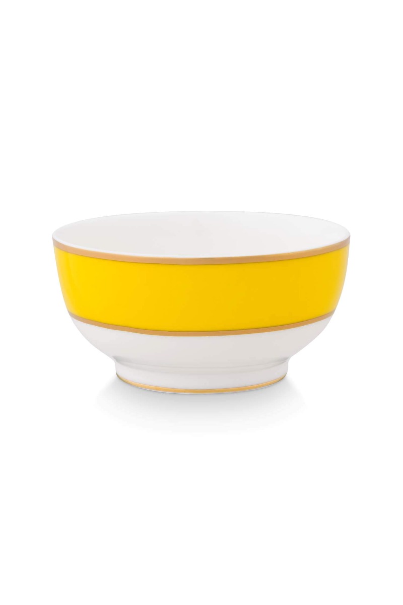 Color Relation Product Pip Chique Bowl Yellow 11.5cm
