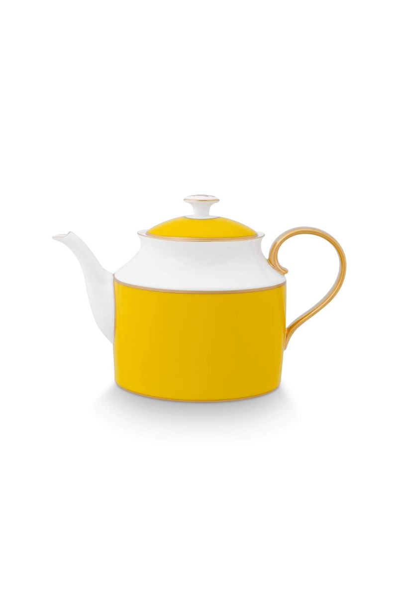 Color Relation Product Pip Chique Teapot Large Yellow