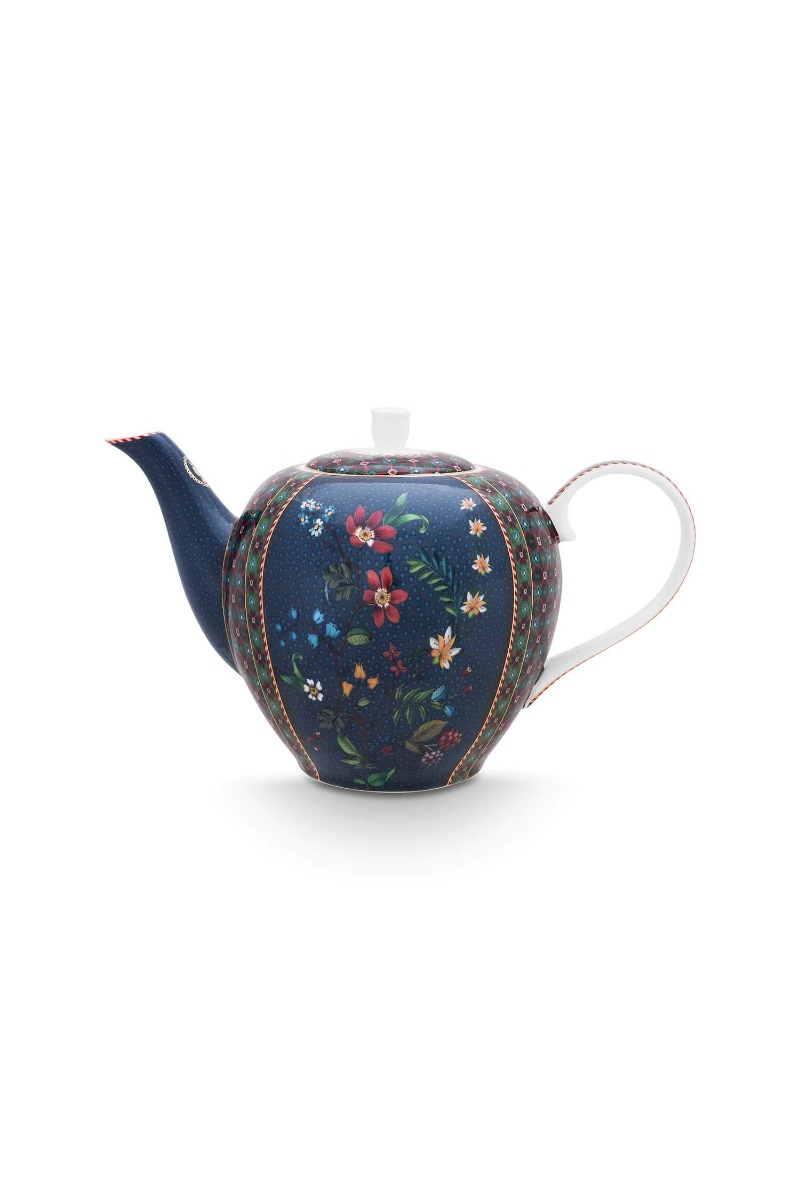 Pip Studio Theepot Berry Blues Blauw