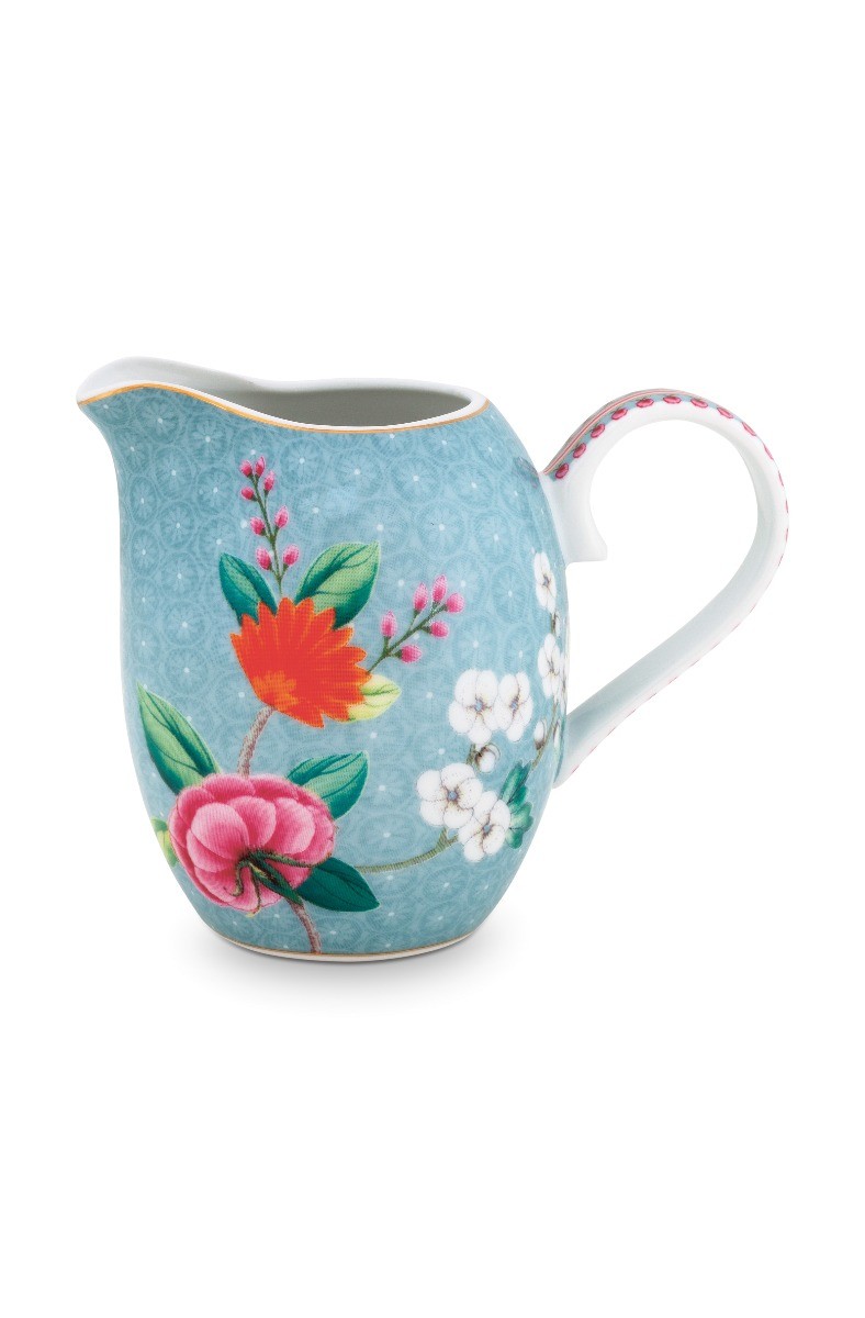 Color Relation Product Blushing Birds Jug small blue