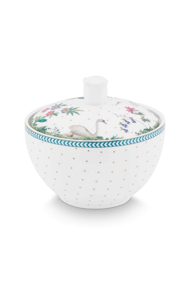 Color Relation Product Jolie Sugar Bowl White