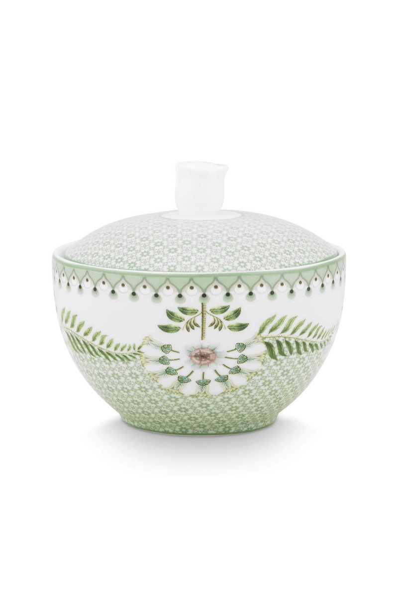 Color Relation Product Sugar Bowl Lily&Lotus Tiles Light Green