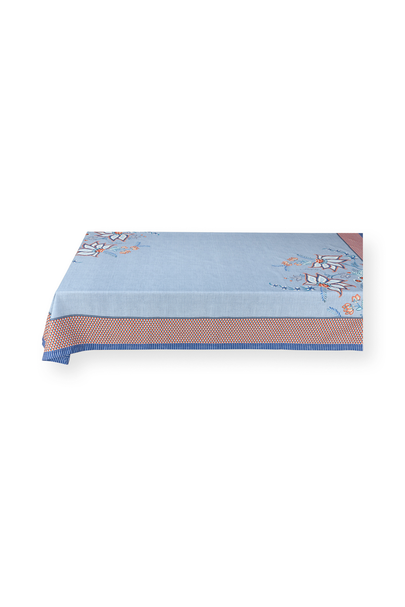 Color Relation Product Flower Festival Tablecloth Blue