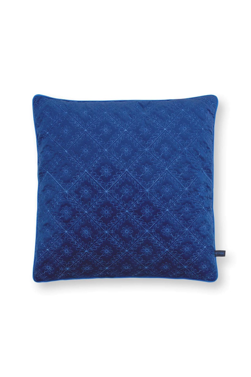 Pip Studio Sierkussen Quilted Daisy Blauw - Officiële Webshop