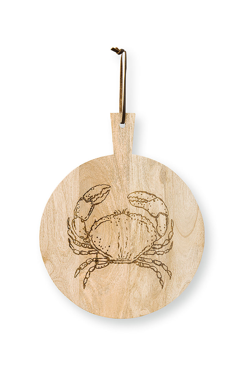 Color Relation Product Round Tray Crab