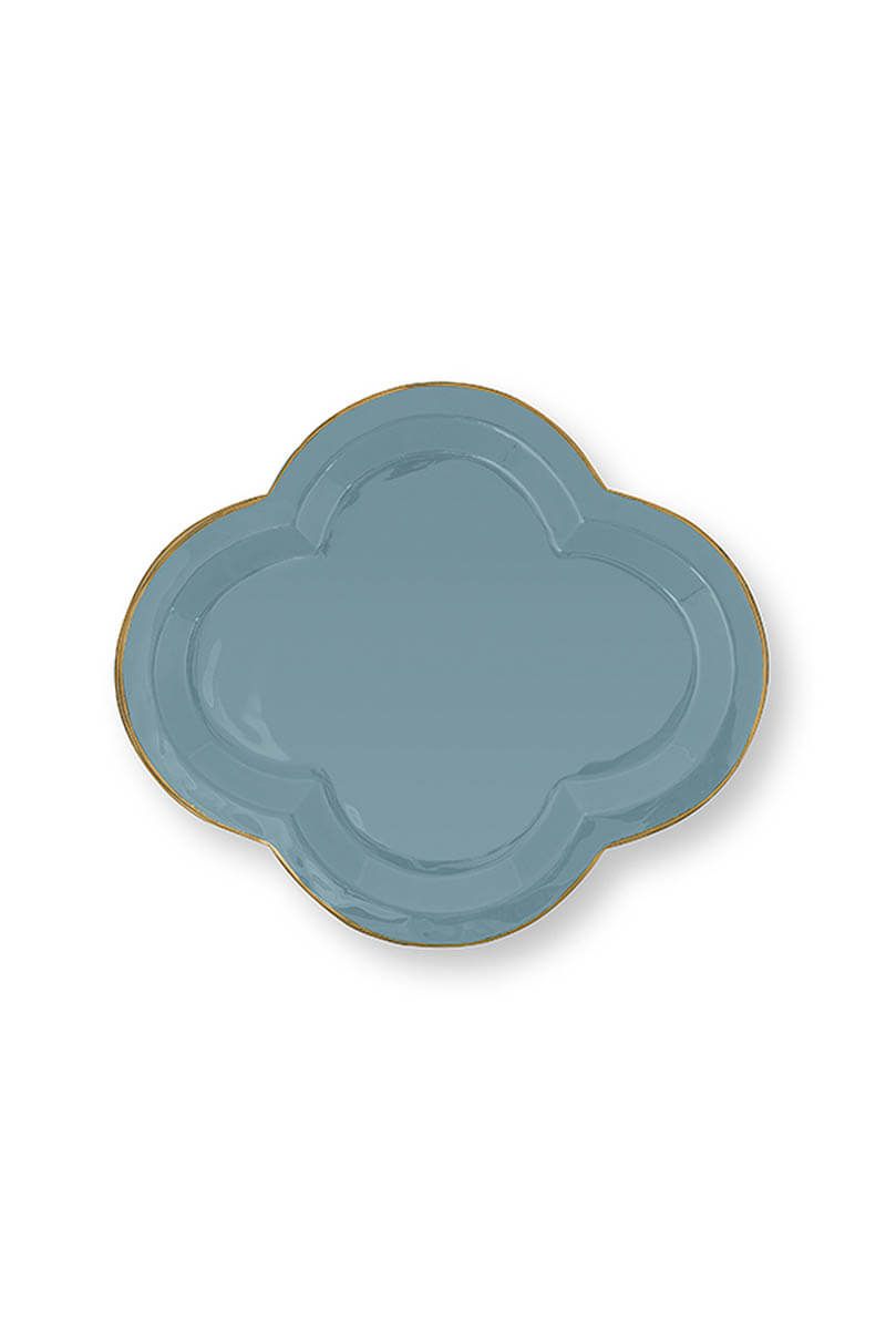 Color Relation Product Fancy Tray Large Dark Blue