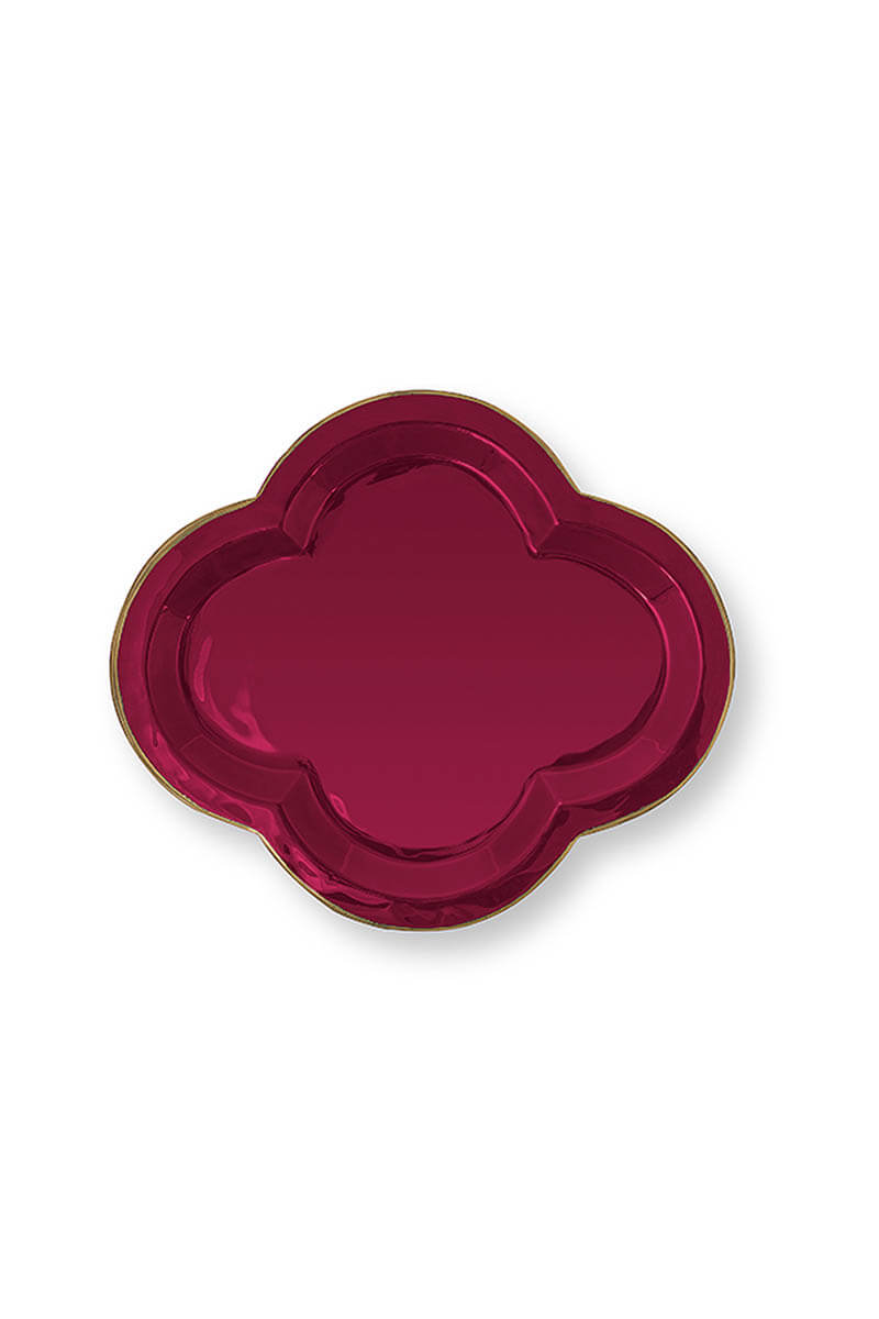 Color Relation Product Fancy Tray Large Dark Pink