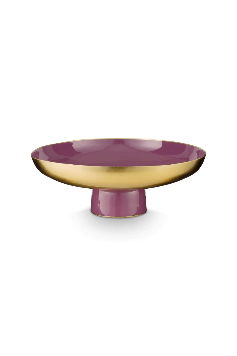 Color Relation Product Low Tray Metal Lilac 12.5cm