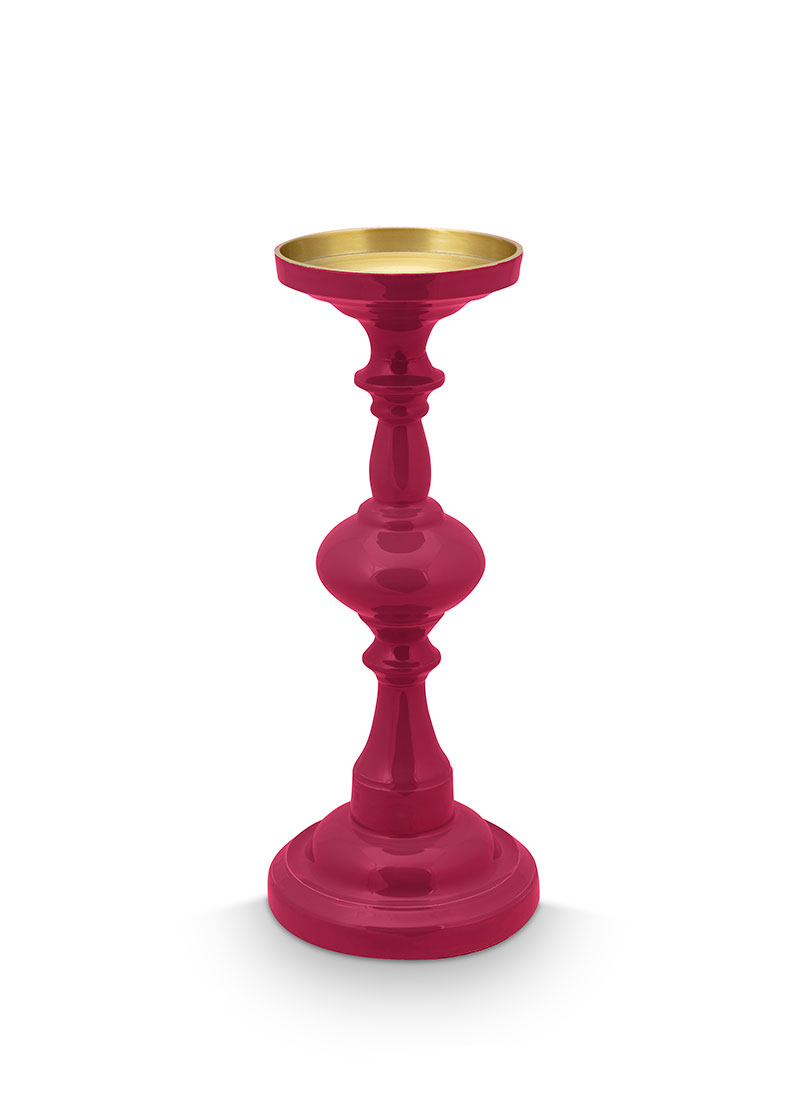 Color Relation Product Candle Holder Pink 34 Cm