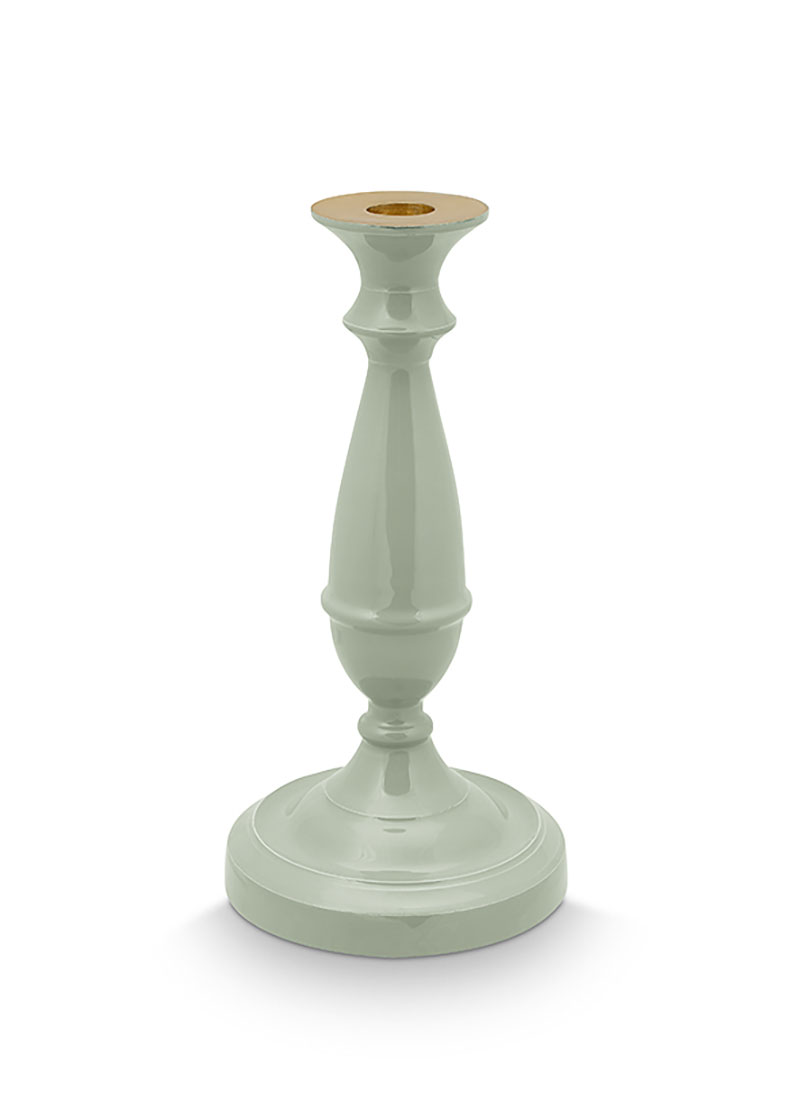 Color Relation Product Candle Holder Light Green 24 Cm