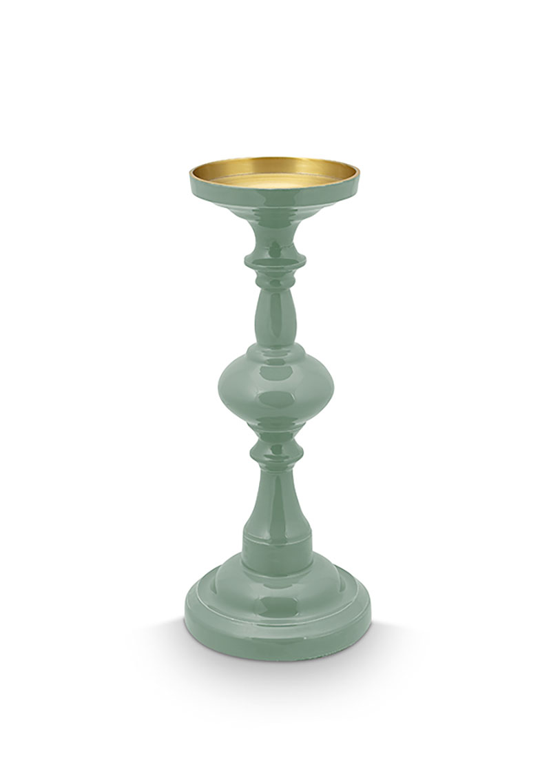 Color Relation Product Candle Holder Green 34 Cm
