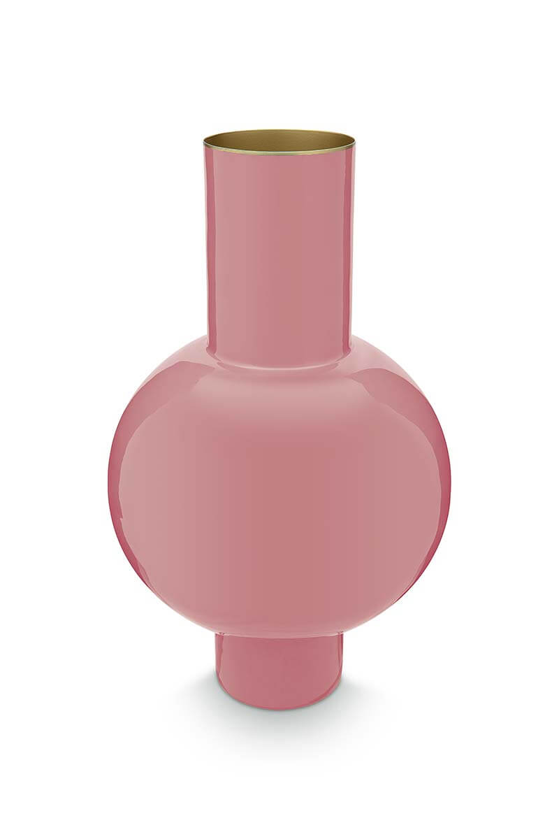 Color Relation Product Metal Vase Pink 40cm
