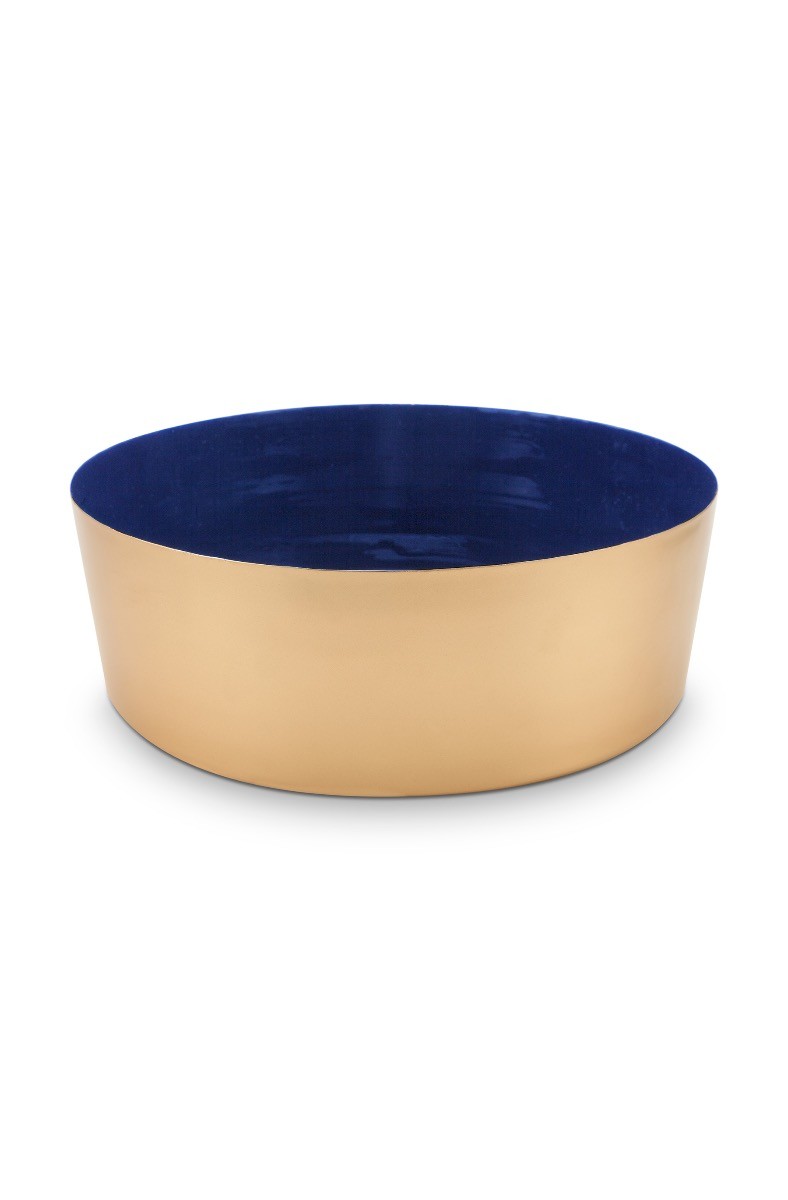Color Relation Product Royal Metal Bowl Gold 26.5 cm