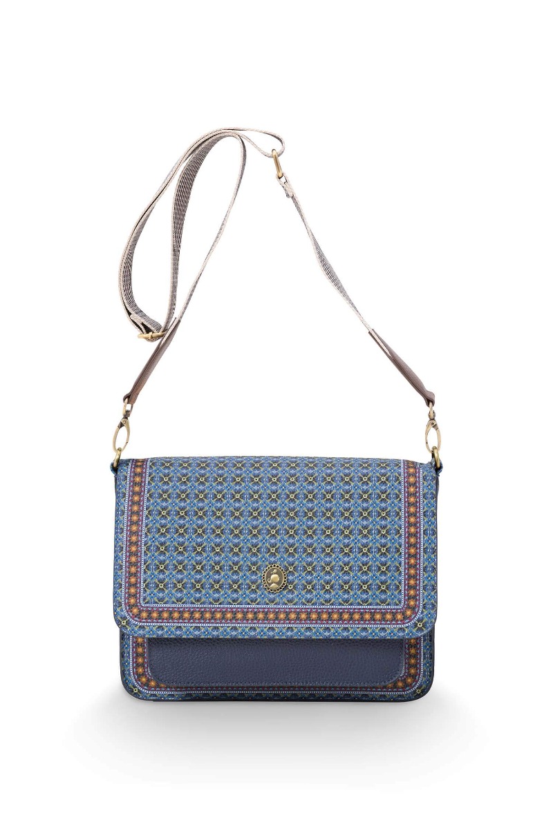 Color Relation Product Schultertasche Clover Blau