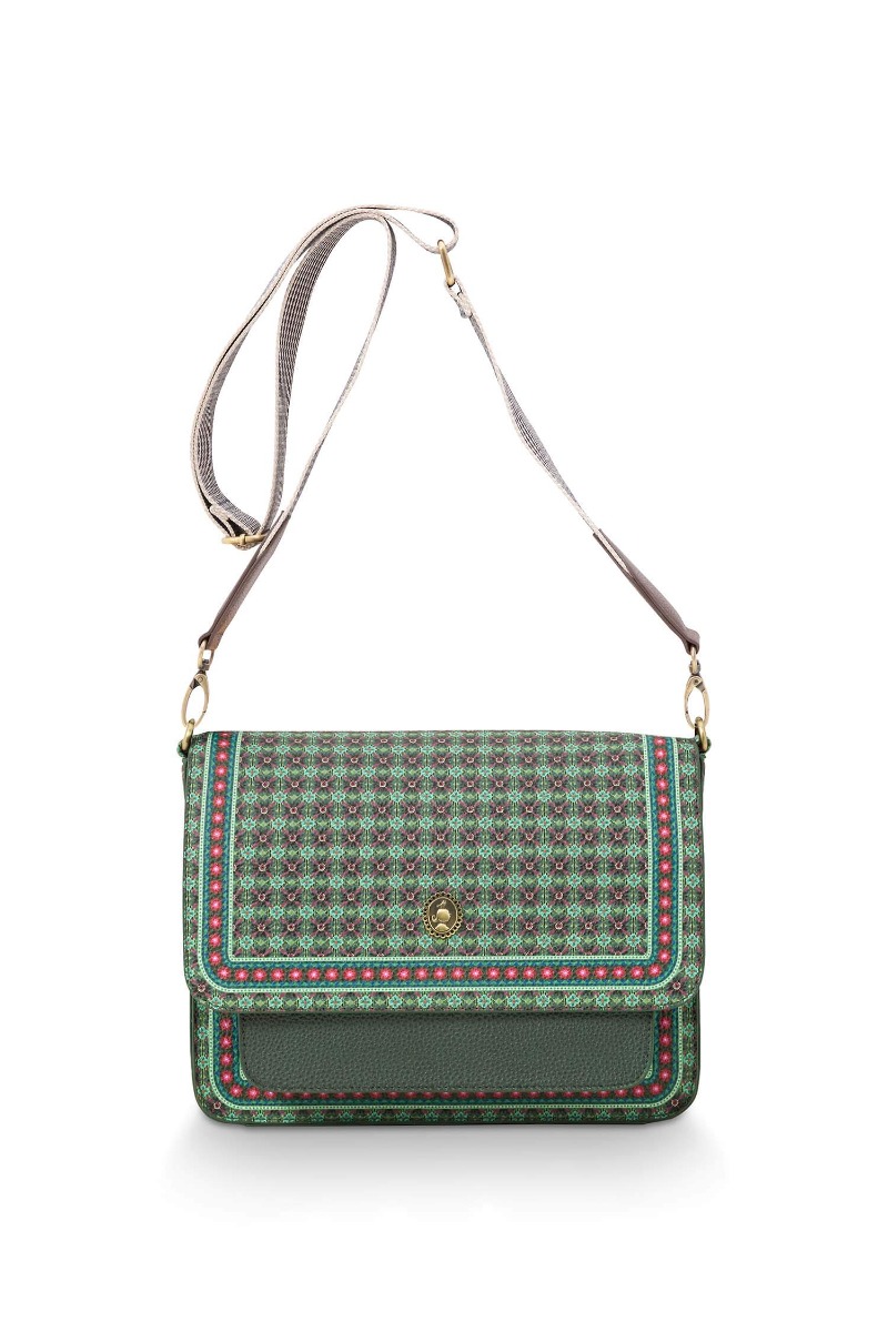 Color Relation Product Cross Body Clover Green