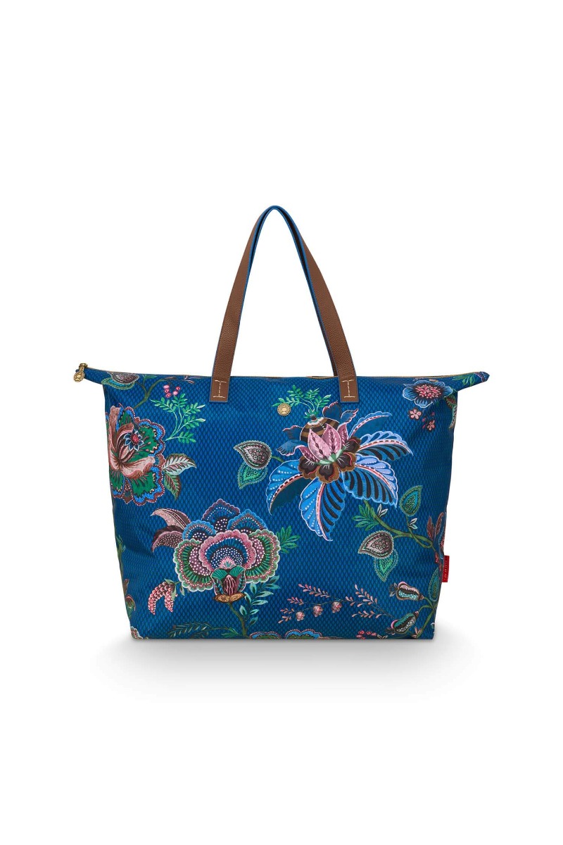Color Relation Product Tote Bag Cece Fiore Blauw