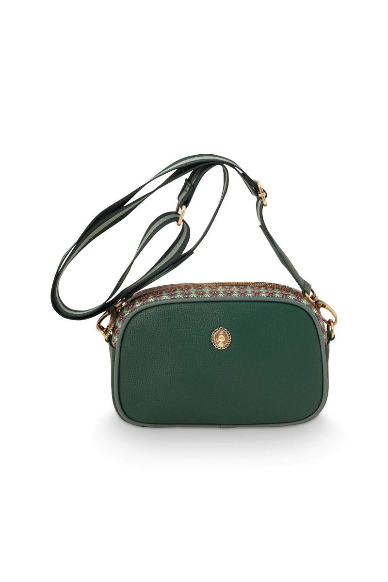 Color Relation Product Cross Body Small Uni Green