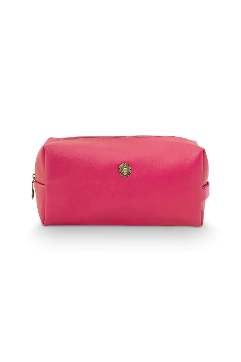 Color Relation Product Cosmetic Bag Medium Uni Pink