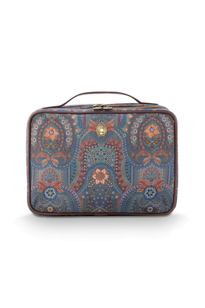 Pip Studio Beauty Case Casey Jabali Blauw - Officiële Webshop