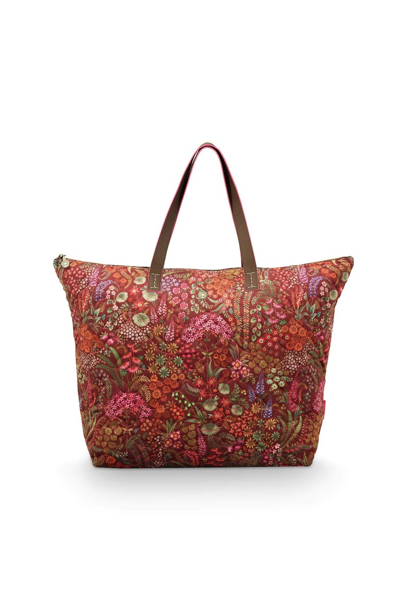 Color Relation Product Tilda Tote Bag Querida Red