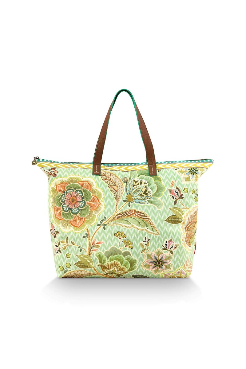 Color Relation Product Tilda Tote Bag Large Hakuna Green