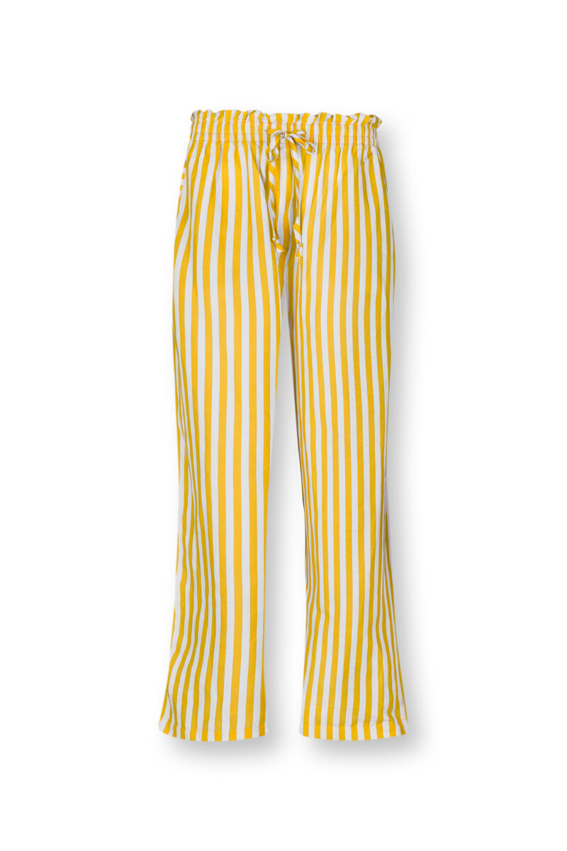 Color Relation Product Trousers Long Sumo Stripe Yellow