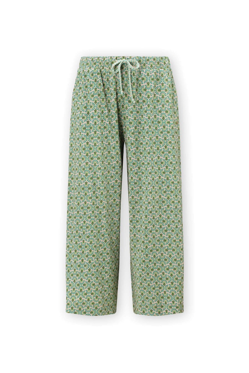 Color Relation Product Culotte Trousers Verano Green