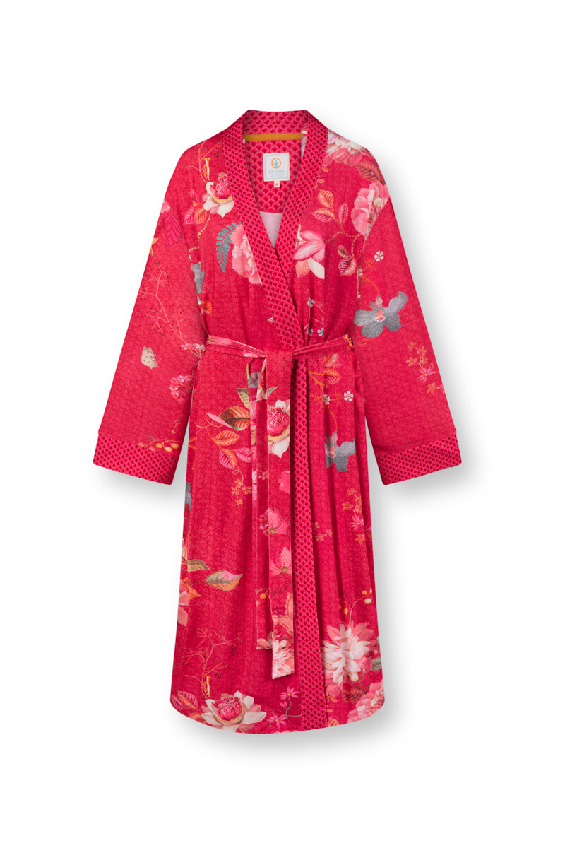 Color Relation Product Kimono Tokyo Bouquet Red