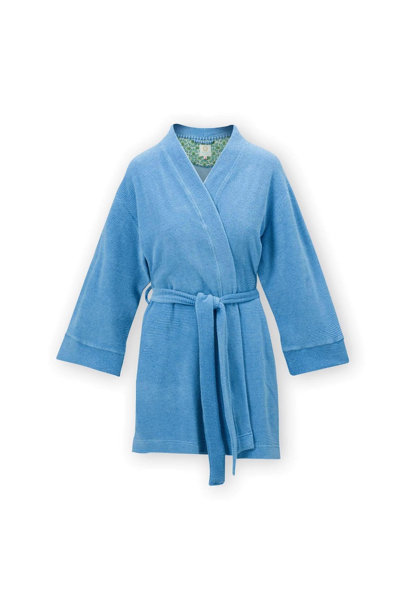 Color Relation Product Kimono Petite Sumo Stripe Blue