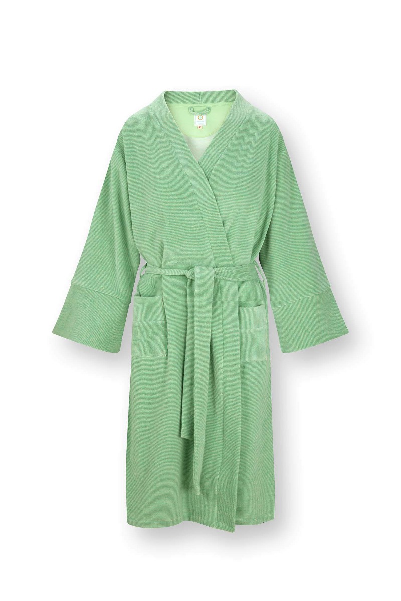 Color Relation Product Naomi Kimono Petite Sumo Stripe Green