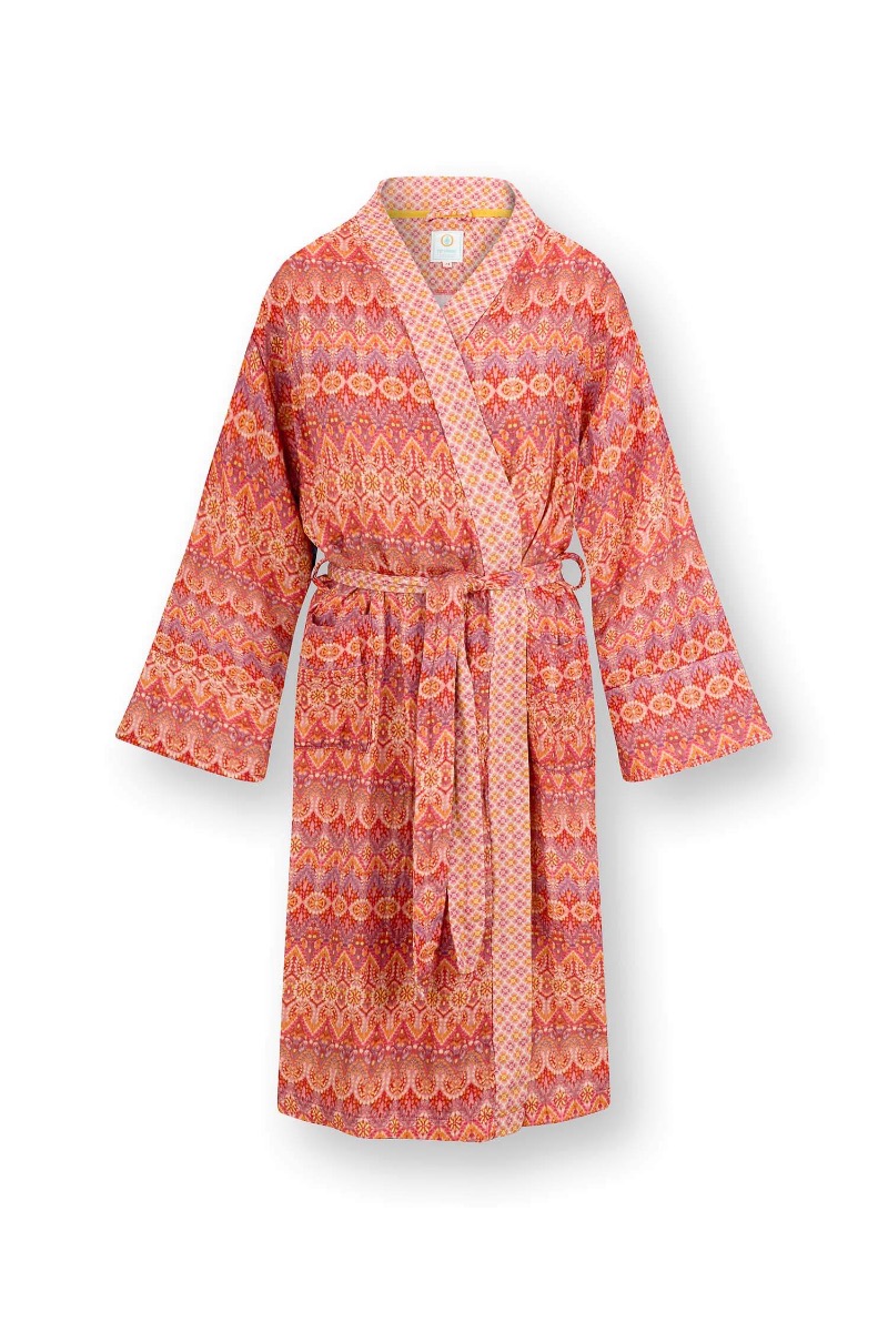 Color Relation Product Naomi Kimono Ashanti Red