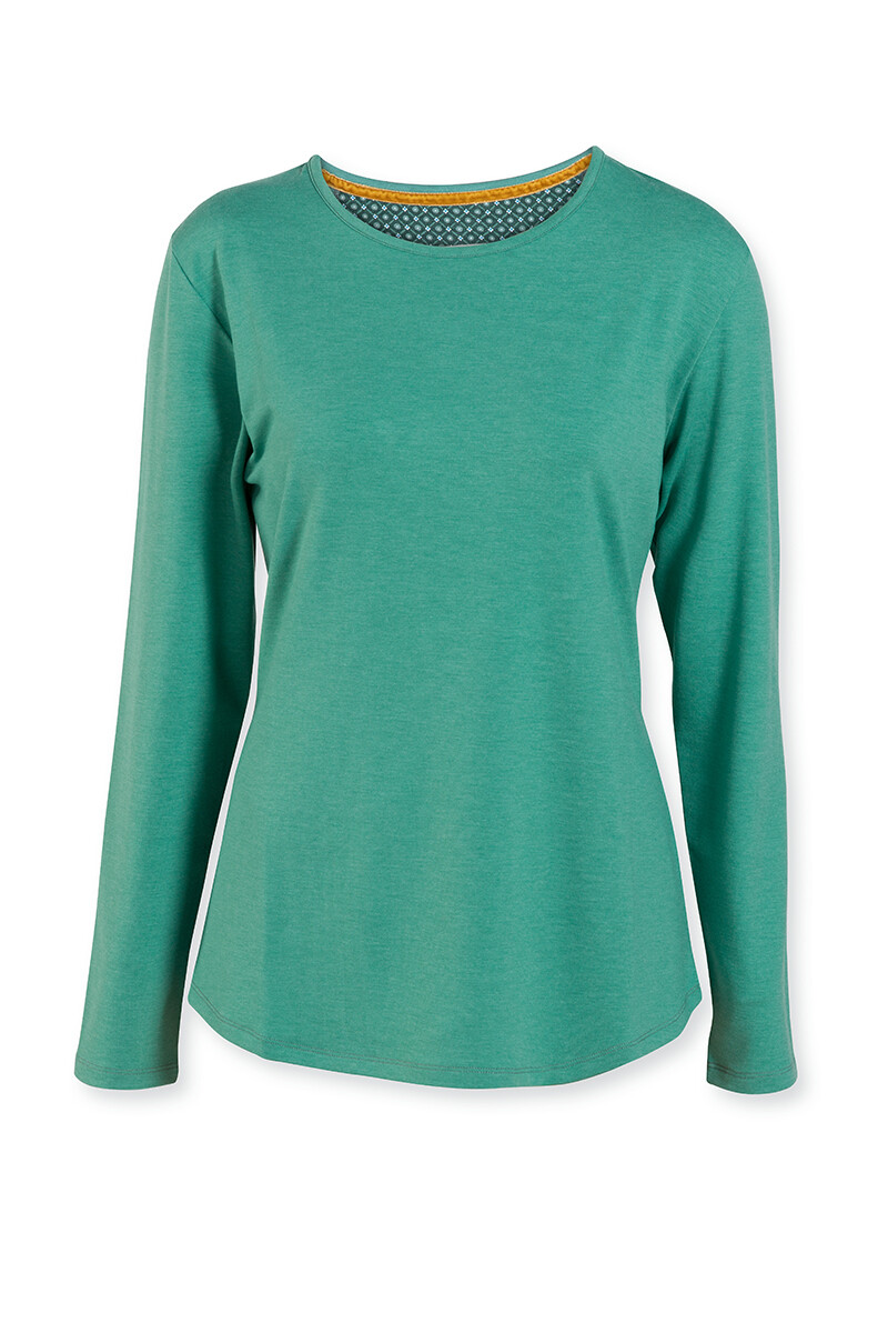 Color Relation Product Long Sleeve Melee Green