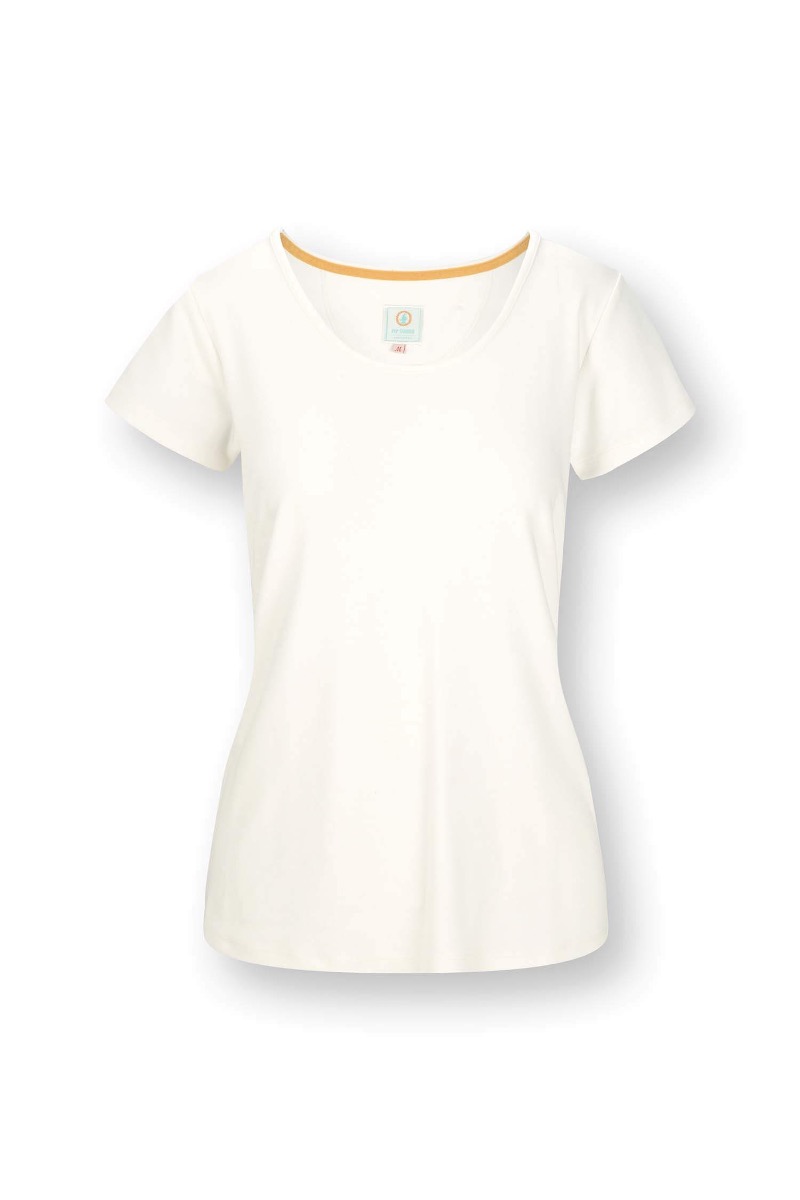 Color Relation Product Tilly Top Short Sleeve Solid White