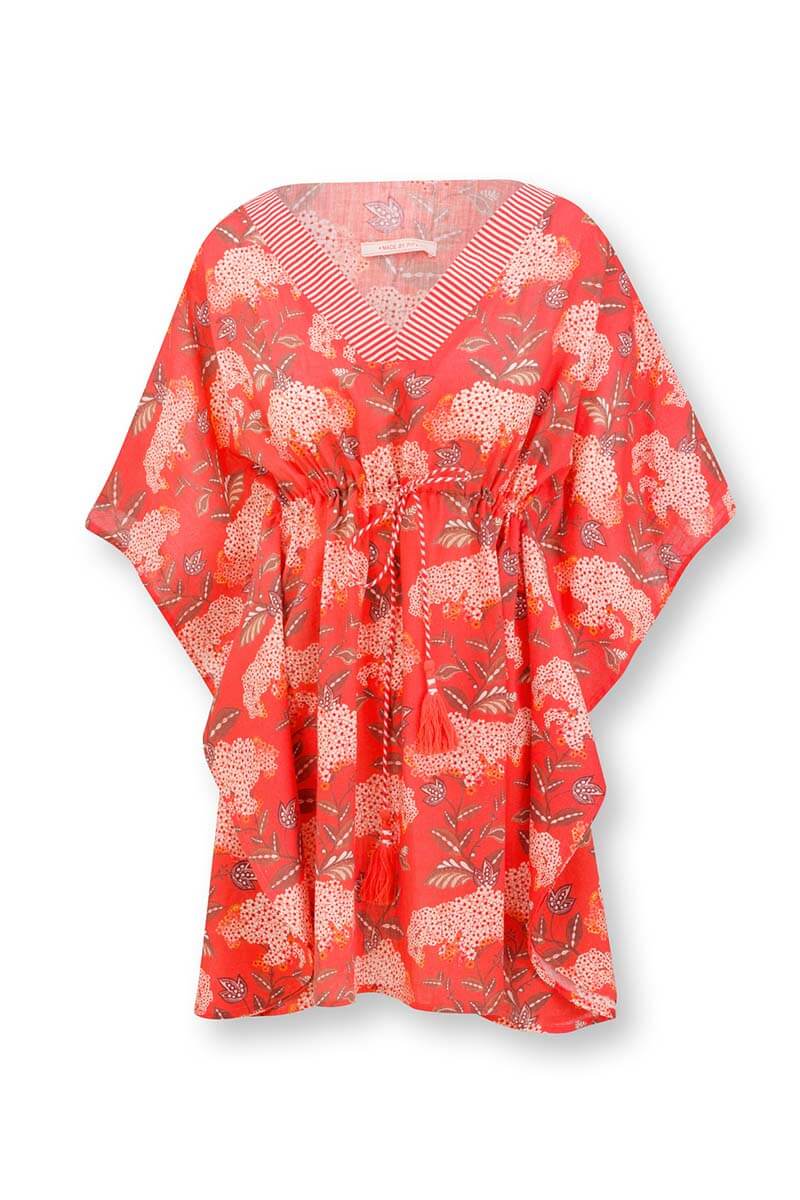 Color Relation Product Tunic Flora Firenze Coral