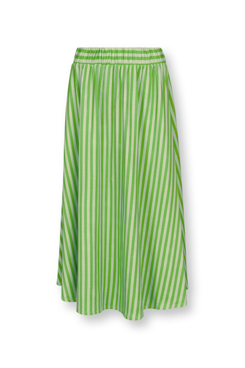 Color Relation Product Skirt Sumo Stripe Green