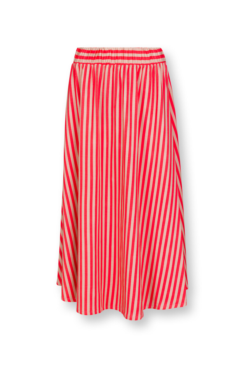 Color Relation Product Skirt Sumo Stripe Red