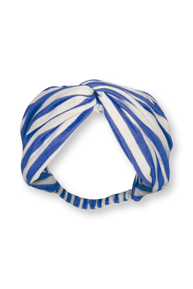Color Relation Product Stirnband Sumo Stripe Blau