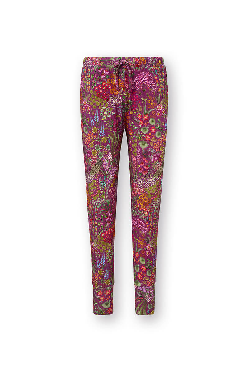 Color Relation Product Bobien Lange Broek Querida Roze