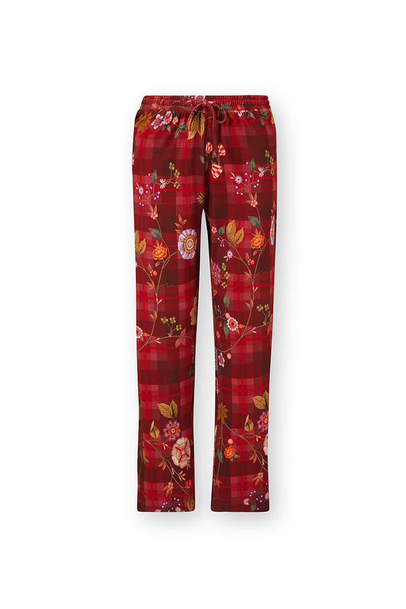 Color Relation Product Belin Lange Hose Flores Felices Rot